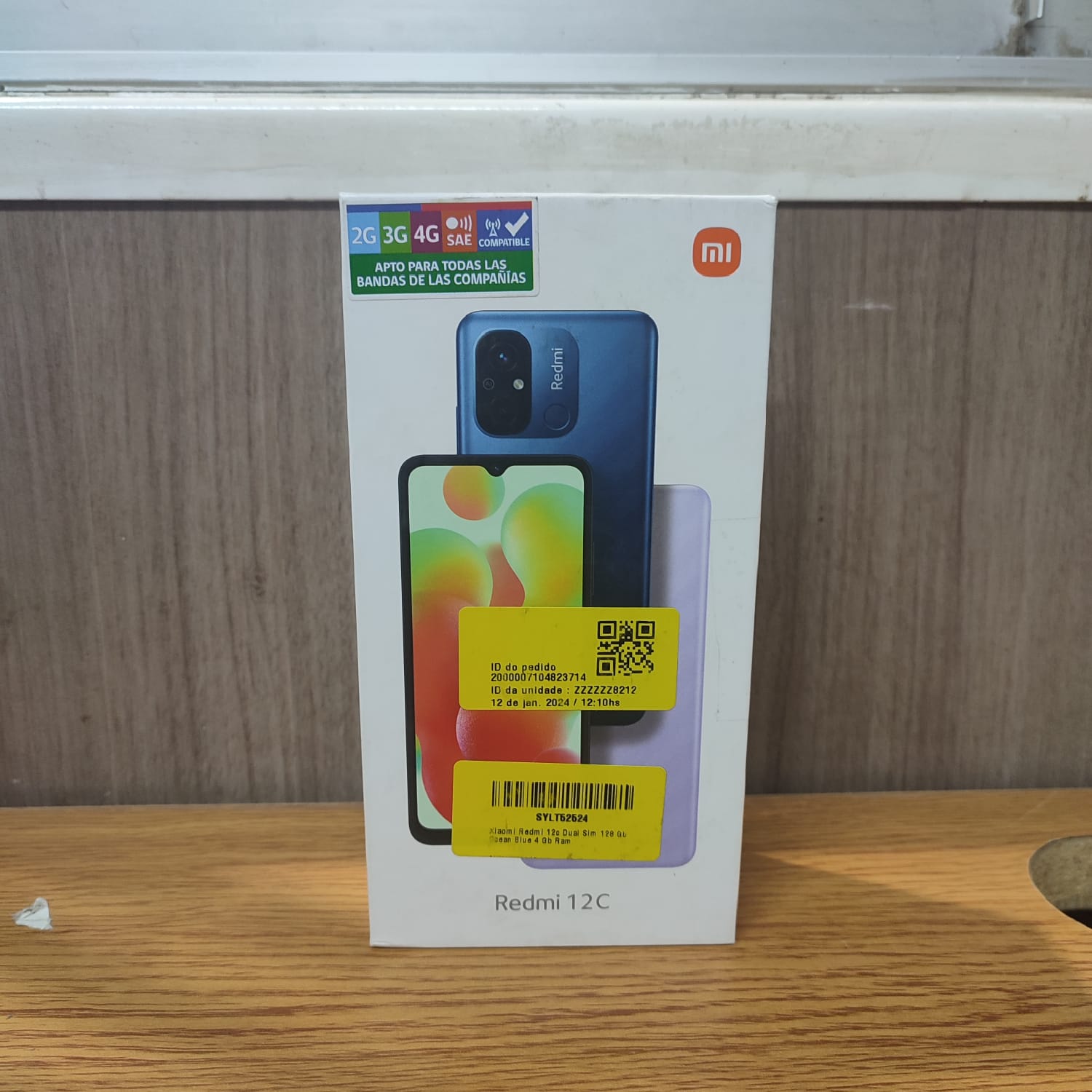Celular Xiaomi Redmi 12C Ocean Blue Ram: 4Gb / Rom: 128Gb [Leve Uso]