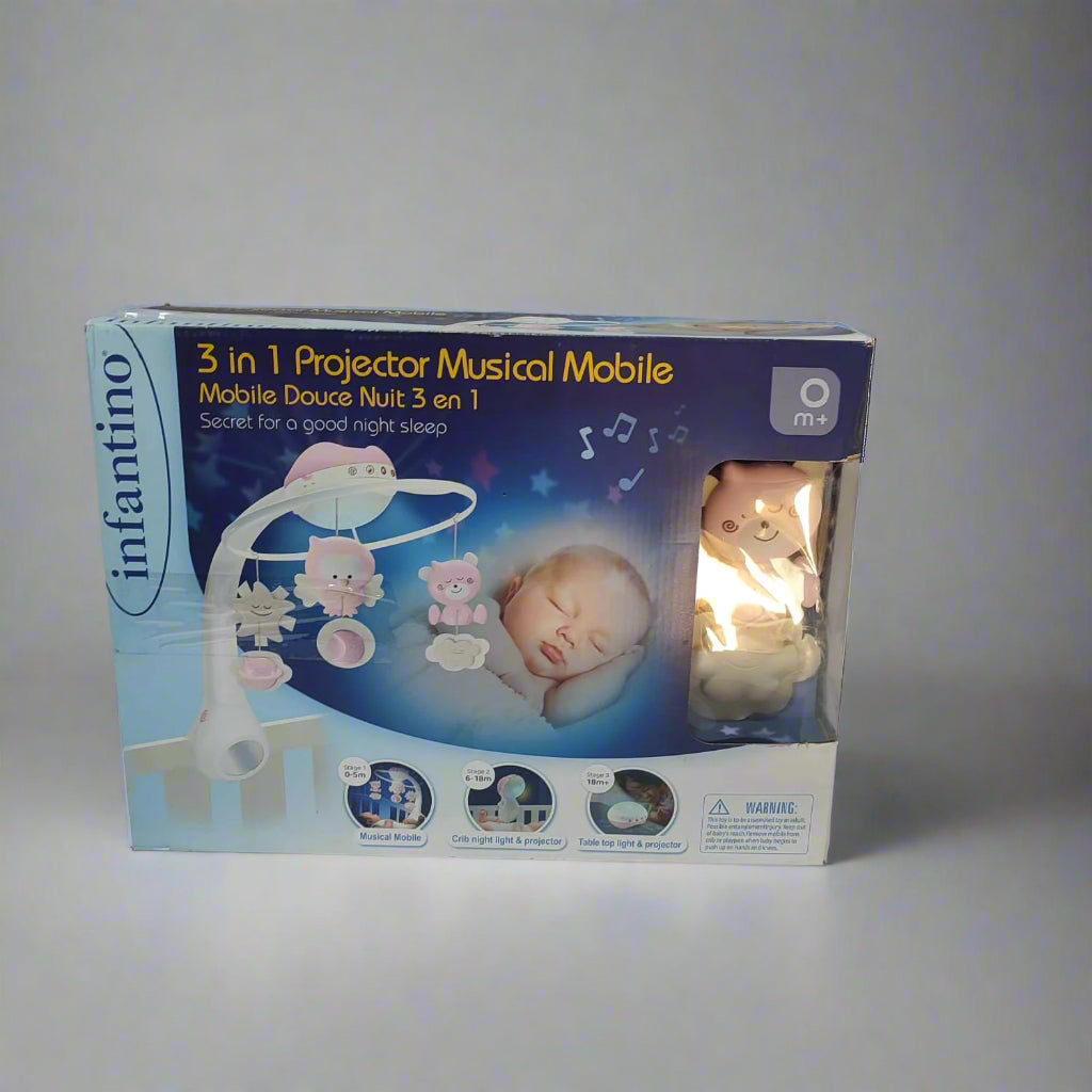Movil Proyector 3 En 1 Infantino Douce Nuit 1