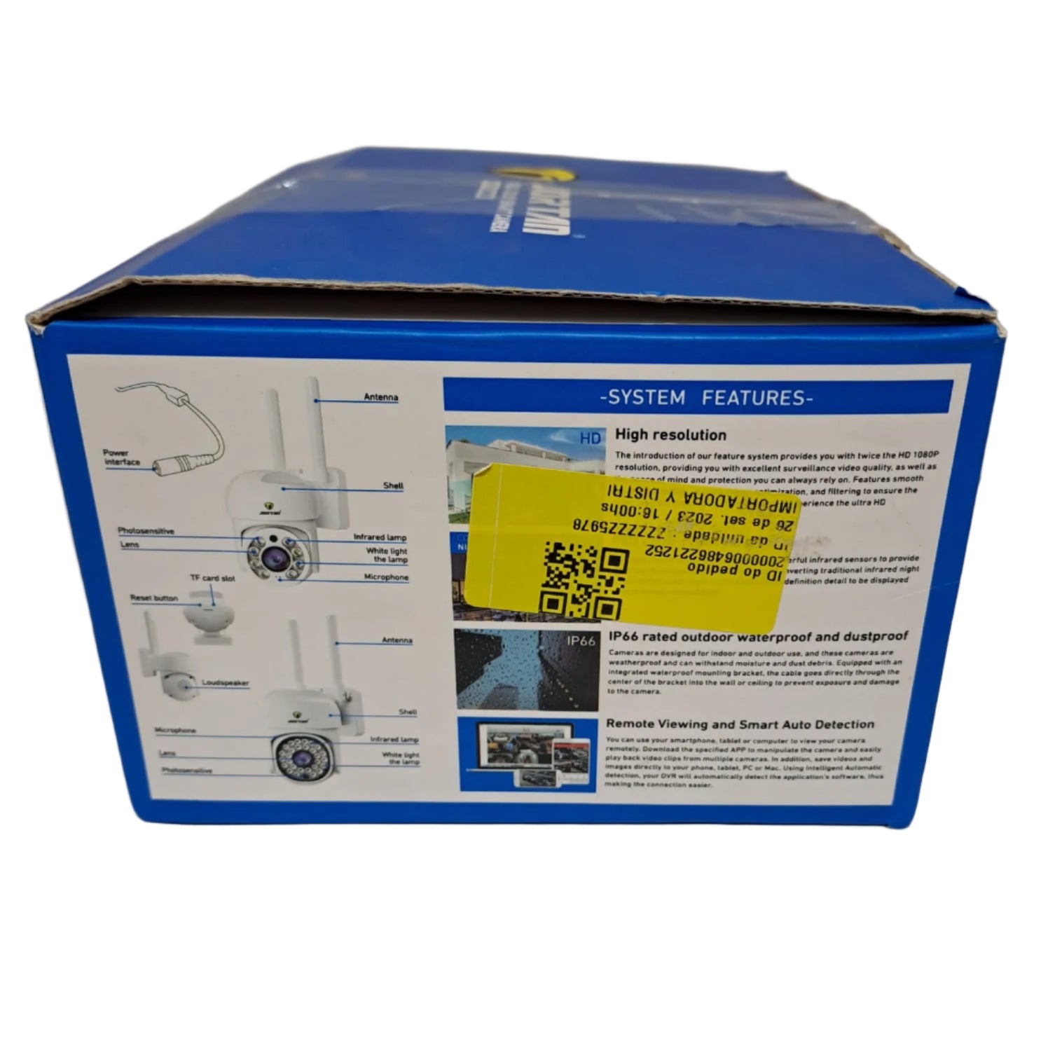 Camara Ip Jortan De 8 Led 360 De Vigilancia 8160