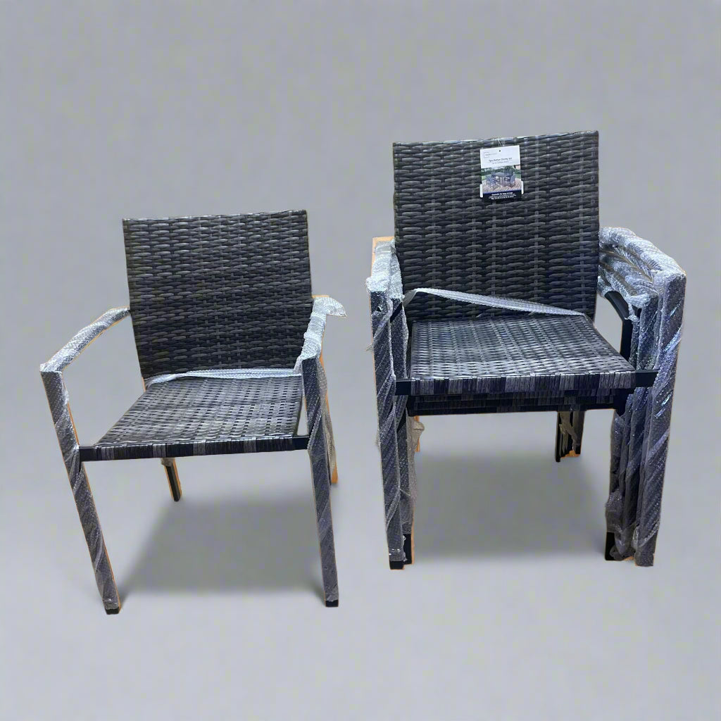 Set 6 Sillas Comedor Rattan Mainstays