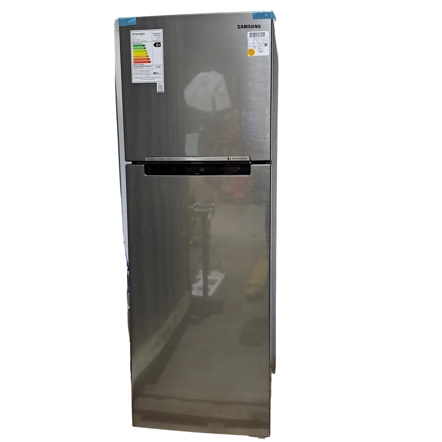 Refrigerador -Congelador Samsung Rt25farads8 Gris 255 Litros