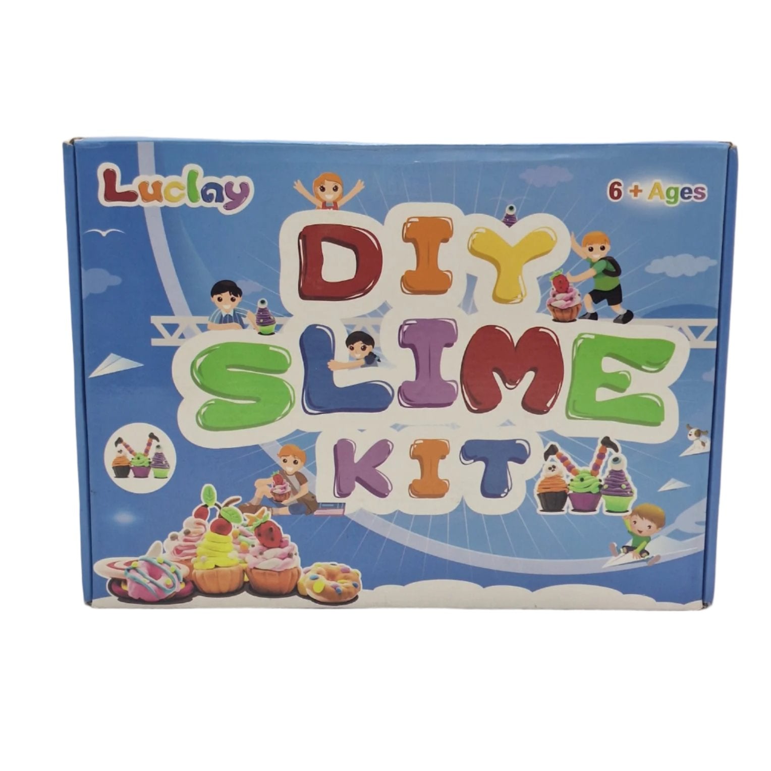 Set Play-Doy 25 Colores Generico Diy Slime Kit 6+