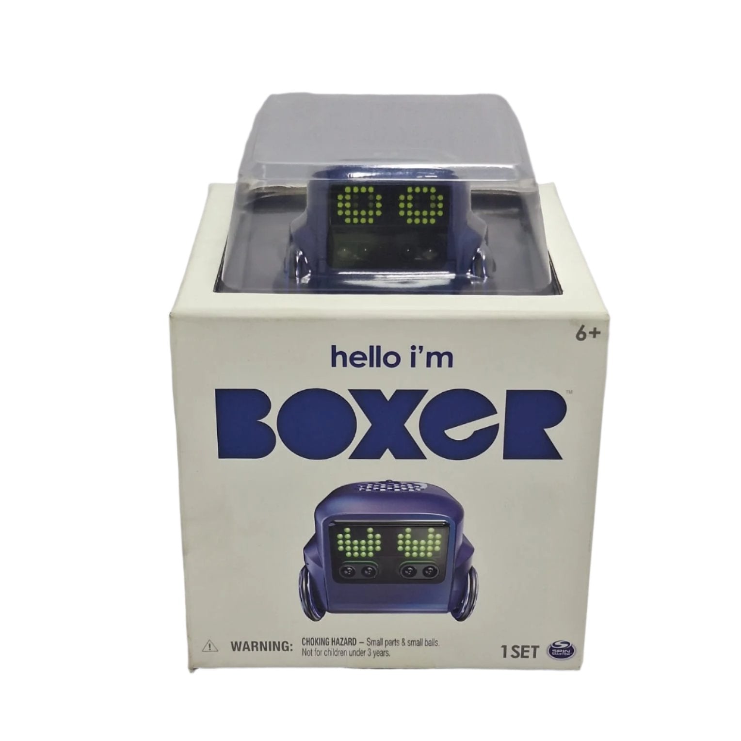 Juego Robot con Control Spin Master Boxer Interactivo Azul 6+