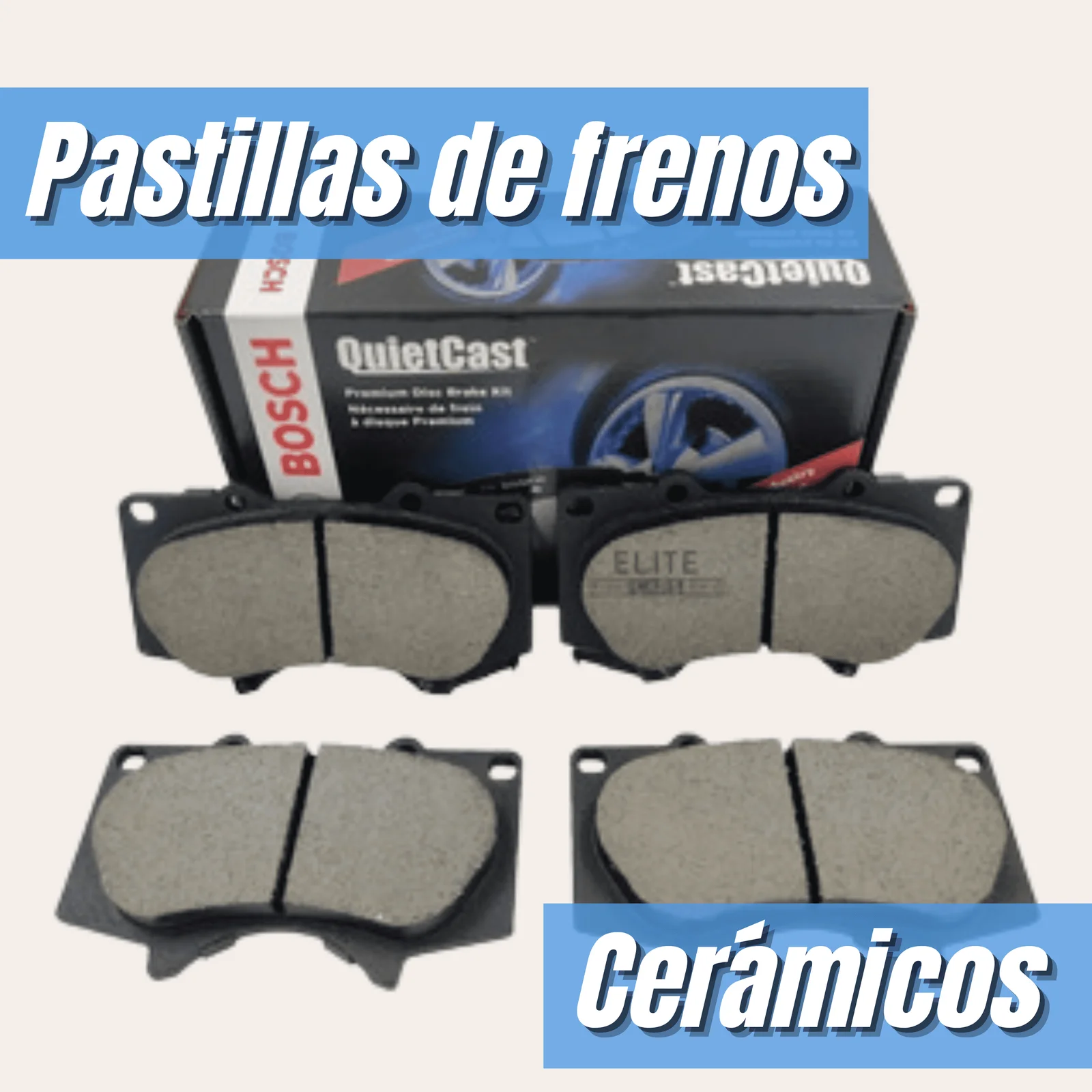 Pastillas De Freno 4 Piezas Bosch Bc721 / Ceramic [NTO]