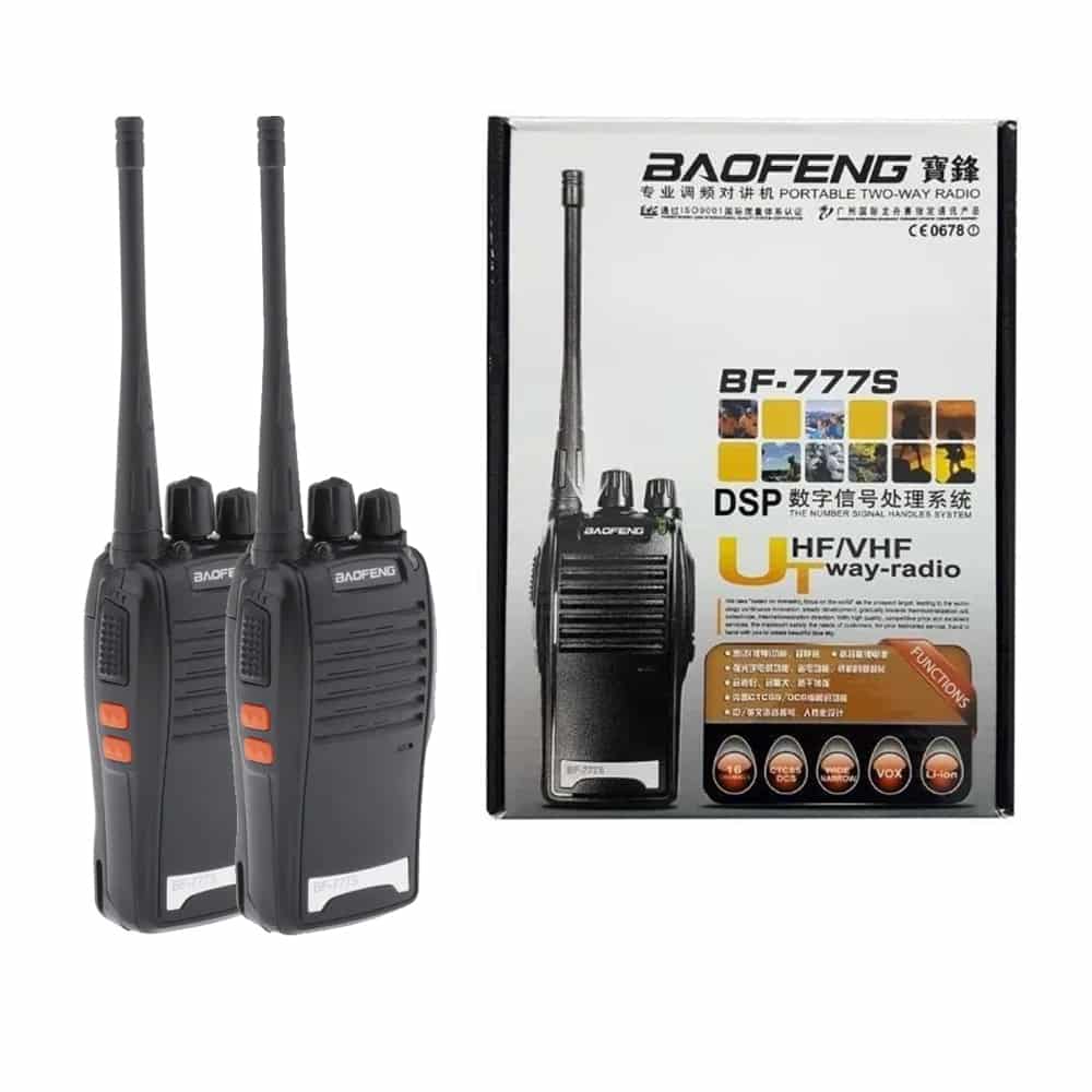 Radio Walkie Talkie – Baofeng BF-777S [Open box] [Est]