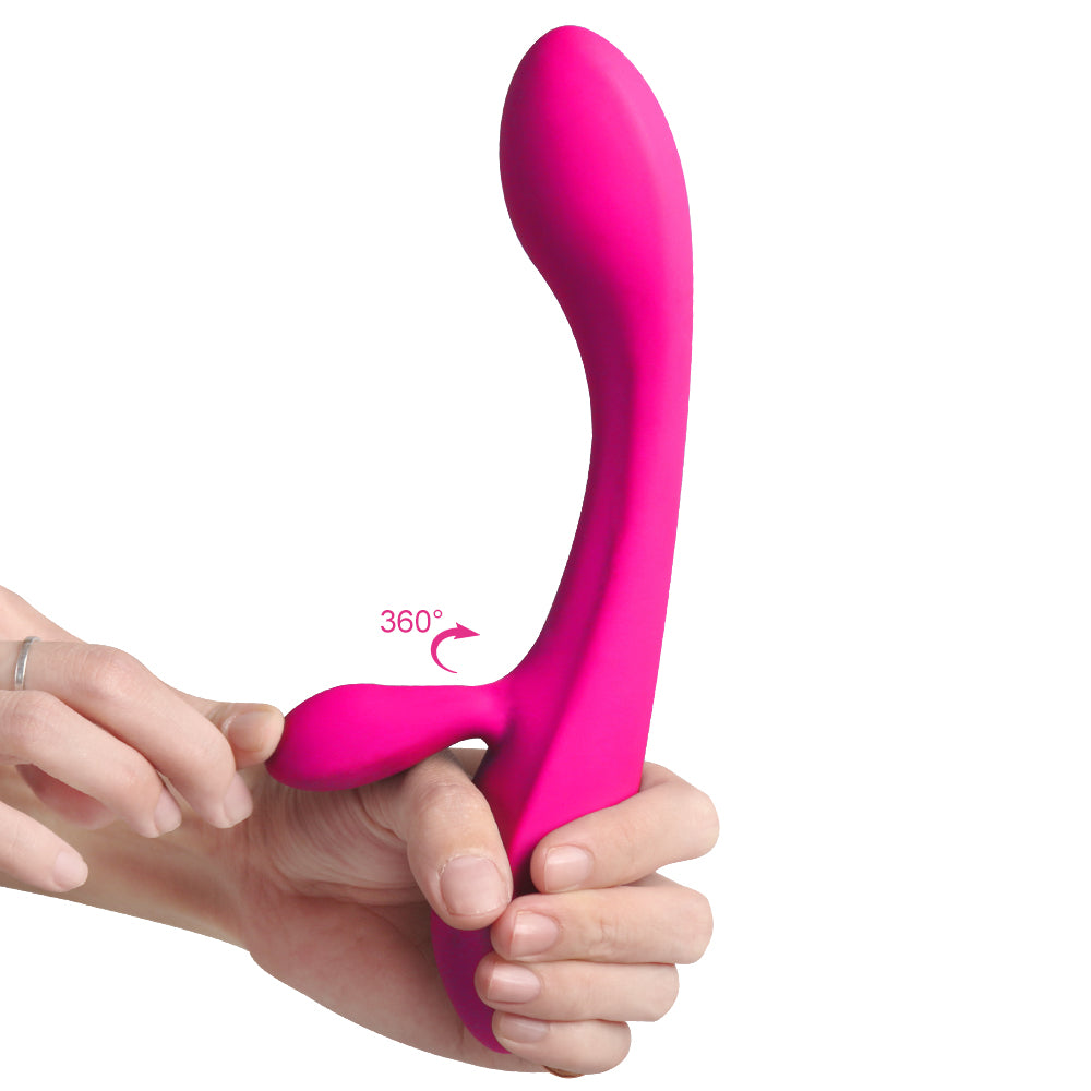 VIBRADOR DUAL BOOM S-HANDE SHD-S032 ROSADO