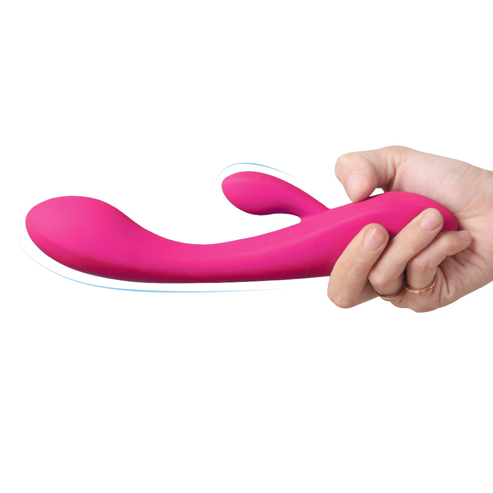 VIBRADOR DUAL BOOM S-HANDE SHD-S032 ROSADO