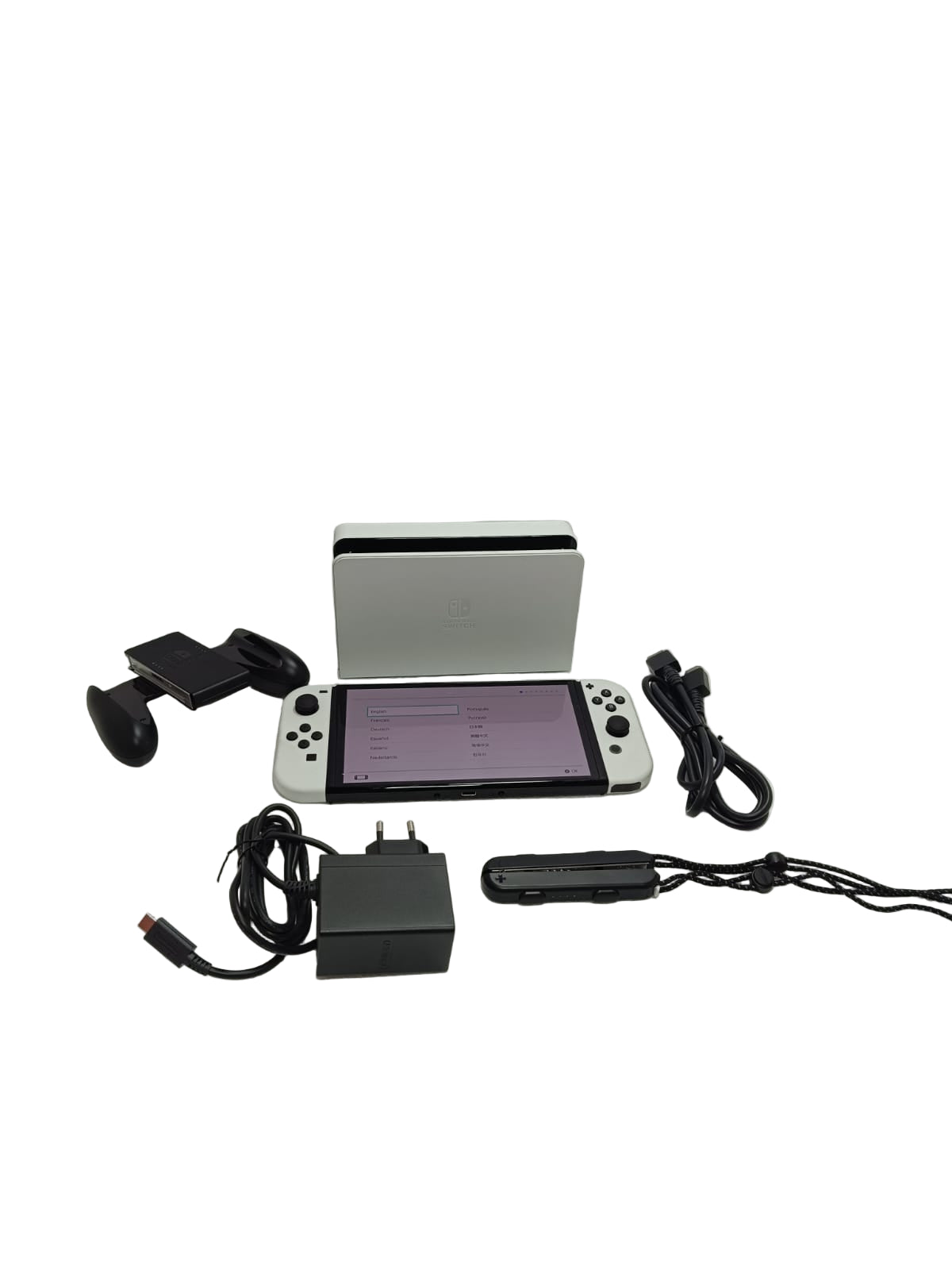 Consola De Juego  Digital Nintendo Switch  Oled  White Mk8 64 Gb