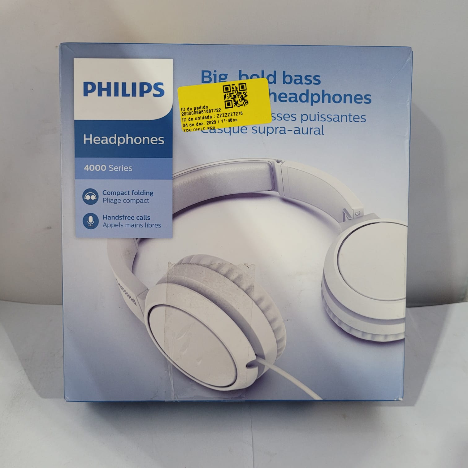 Audifonos Philips 4000Series Blanco [Openbox]