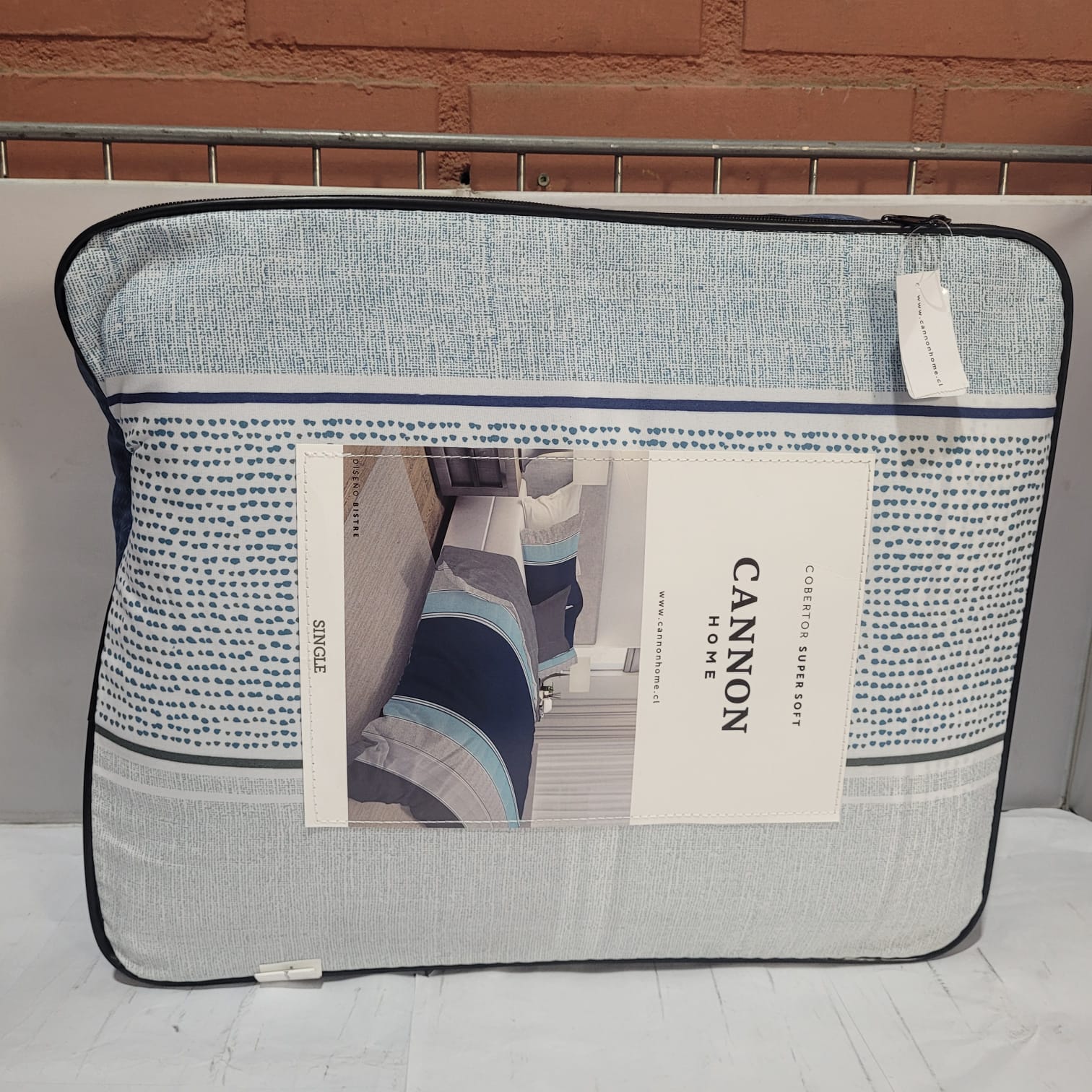 Cobertor  Estampado Cannon Super Soft Bistre 1.5[Openbox] [Ml2]