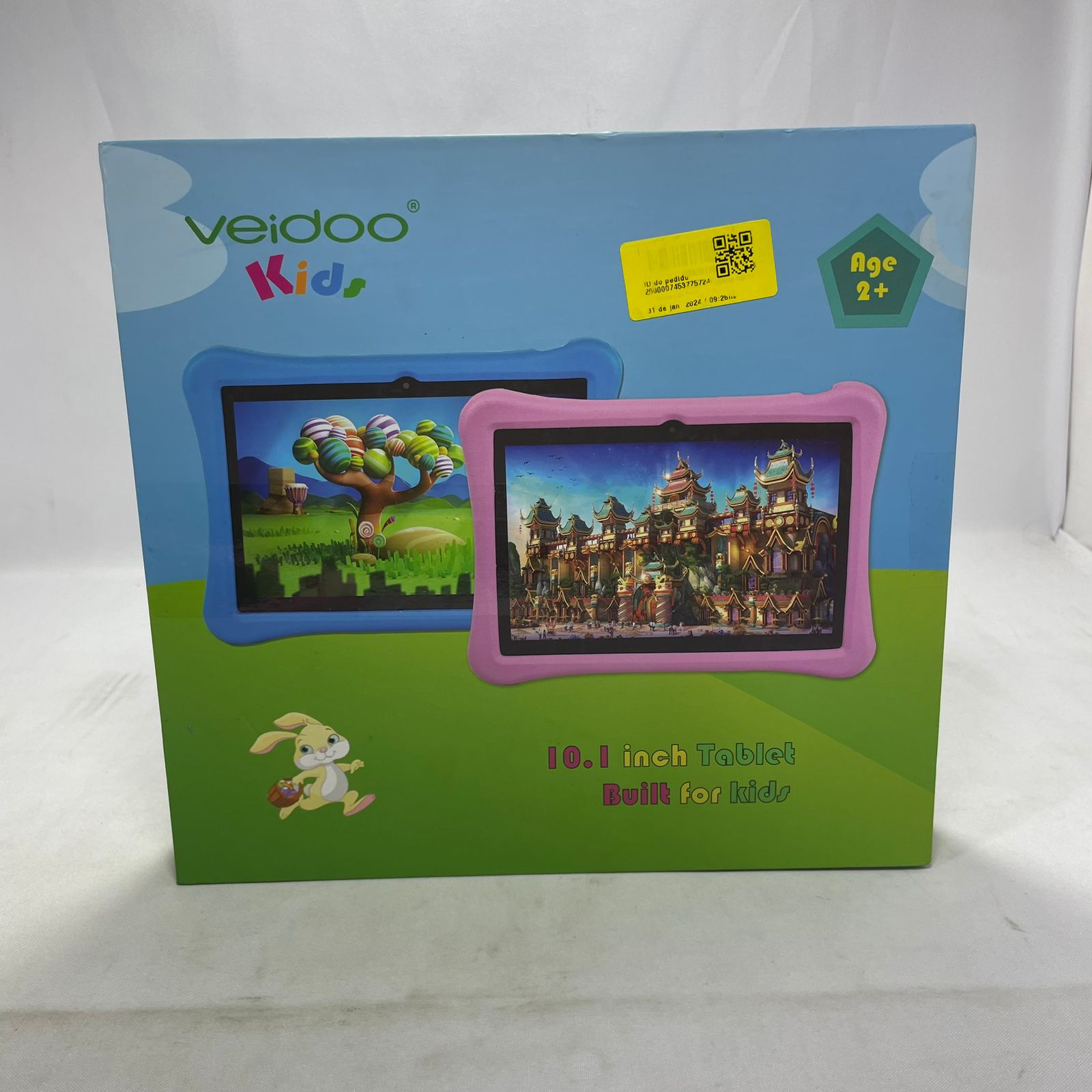 Tablet Para Niños Veidoo Kids Con Funda 4Gb 64Gb Rosa