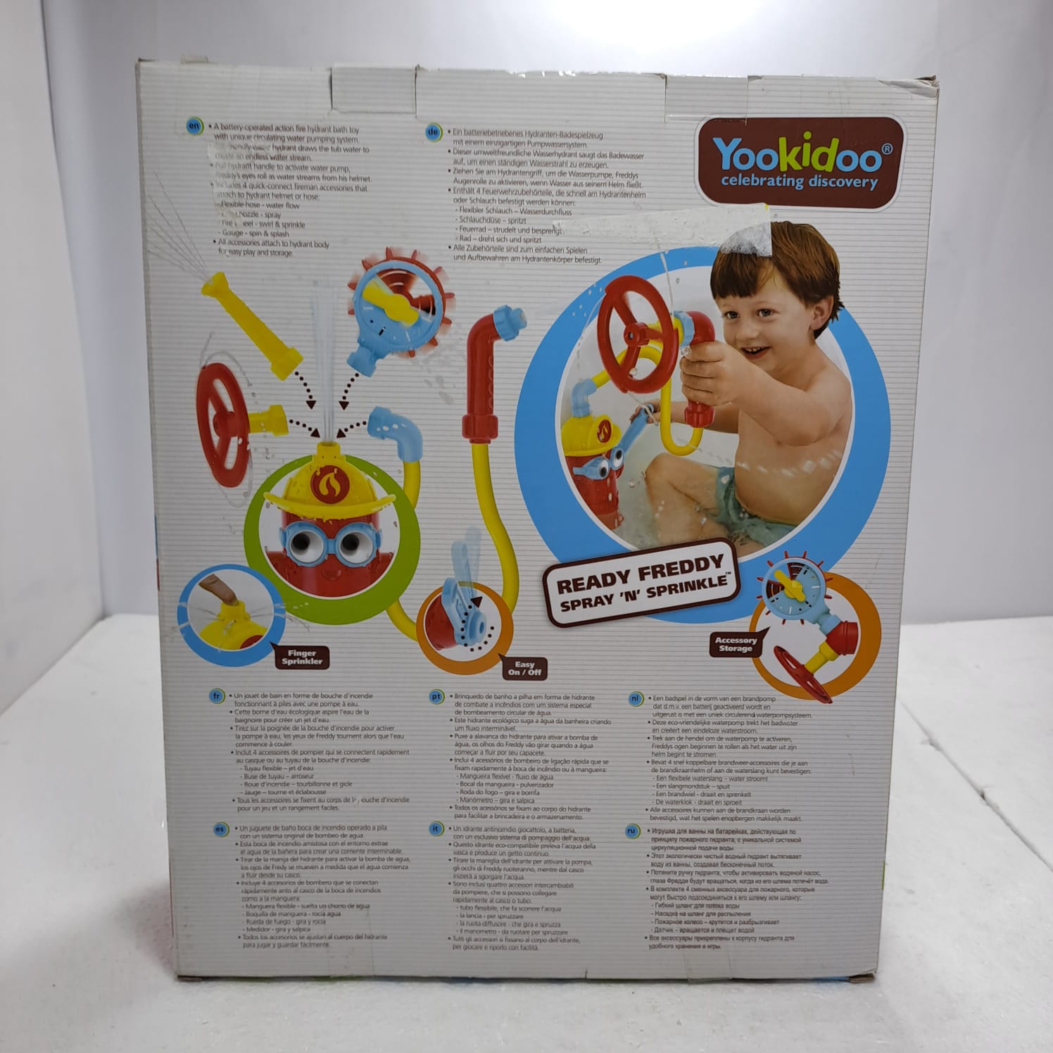 Juego de Baño Grifo Bombeo Yookidoo