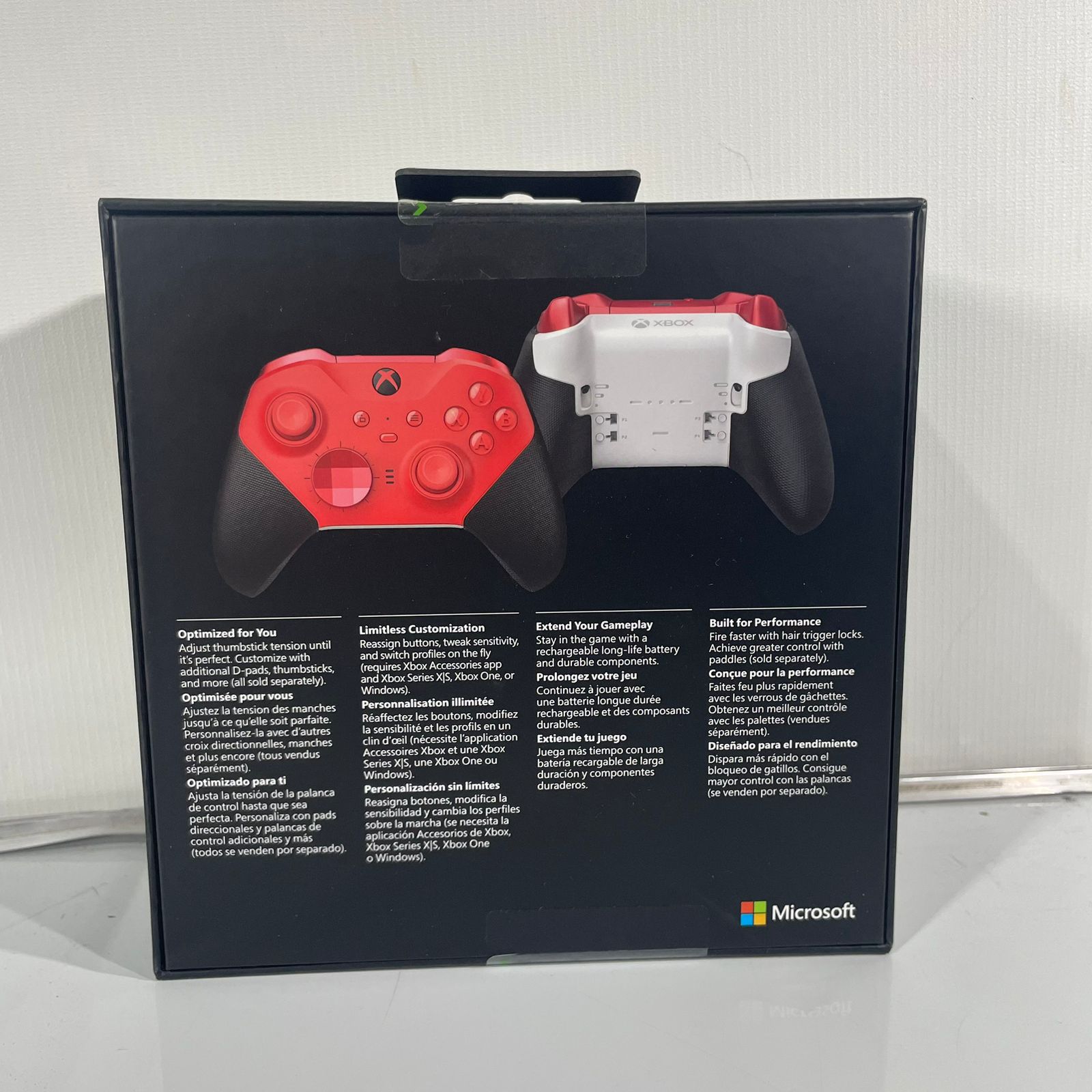 Control Xbox Elite Series 2 Rojo