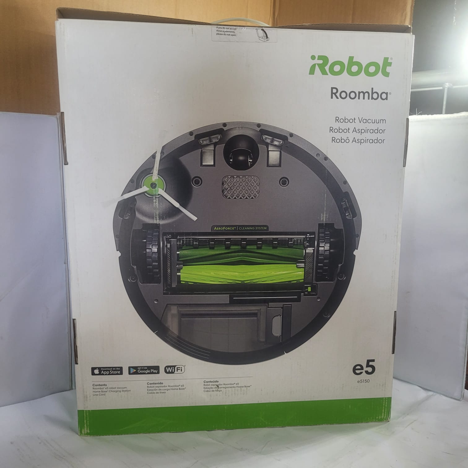 Aspiradora Robot Robot Roomba E5  E5150 Negro [Producto Openbox