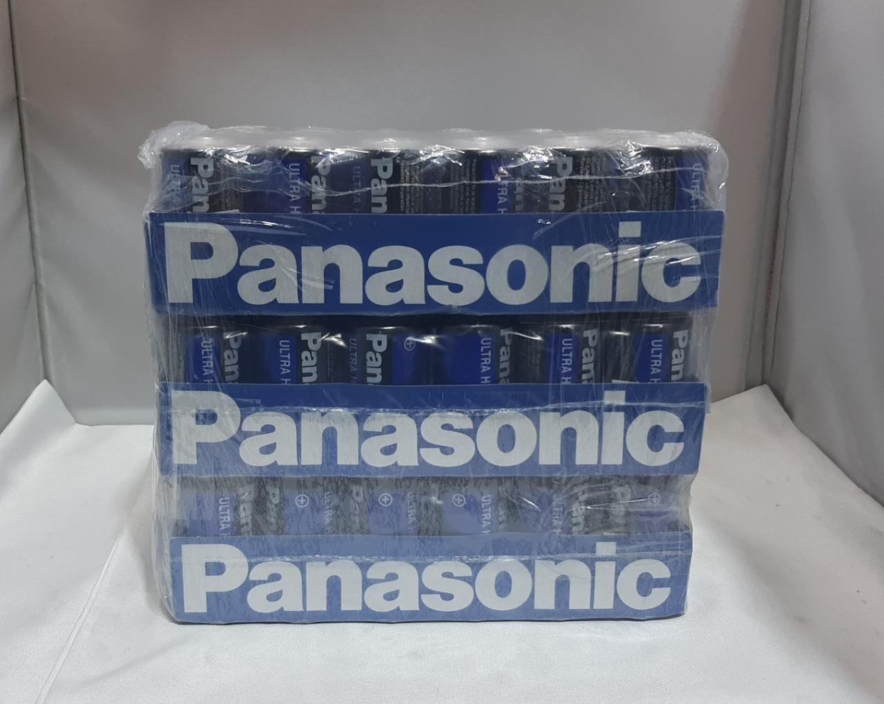 Pack de 3 display de 24 pilas zinc manganeso d 1,5v ultra hyper panasonic [Openbox]