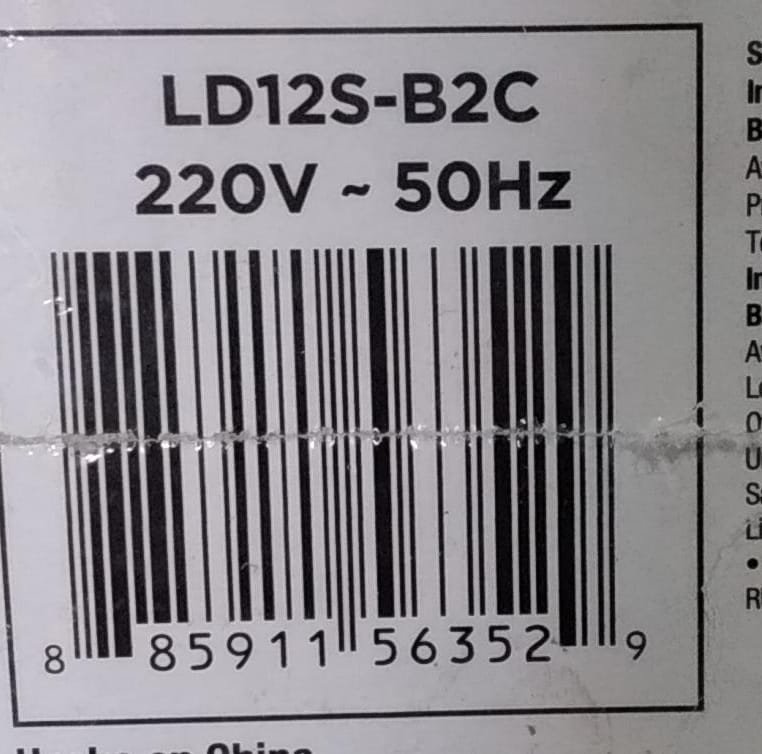 Atornillador/Taladro Black + Decker Ld12s 3/8" (10mm) 12v 15 Pieza