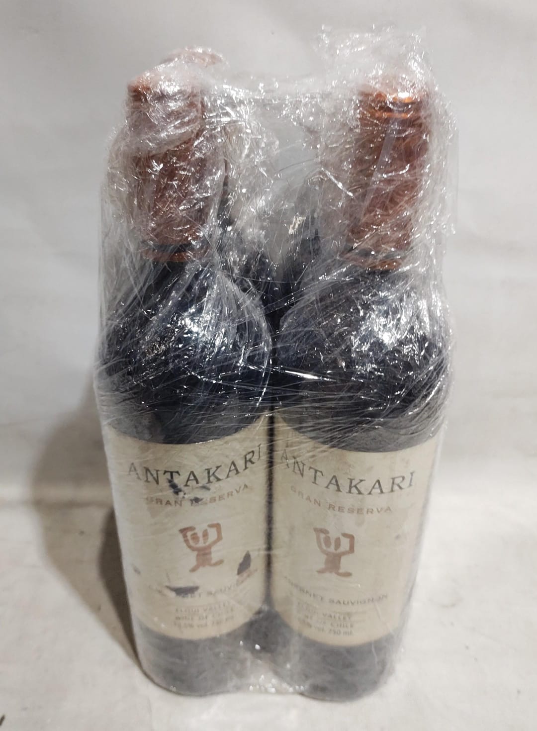 Pack de 4 vinos cabernet sauvignon gran reserva 2017