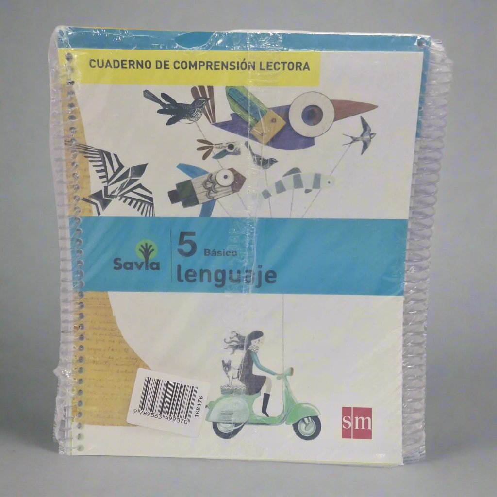 Pack Libro+Cuaderno De Comprension Lectora Sm 5 Basico Lenguaje