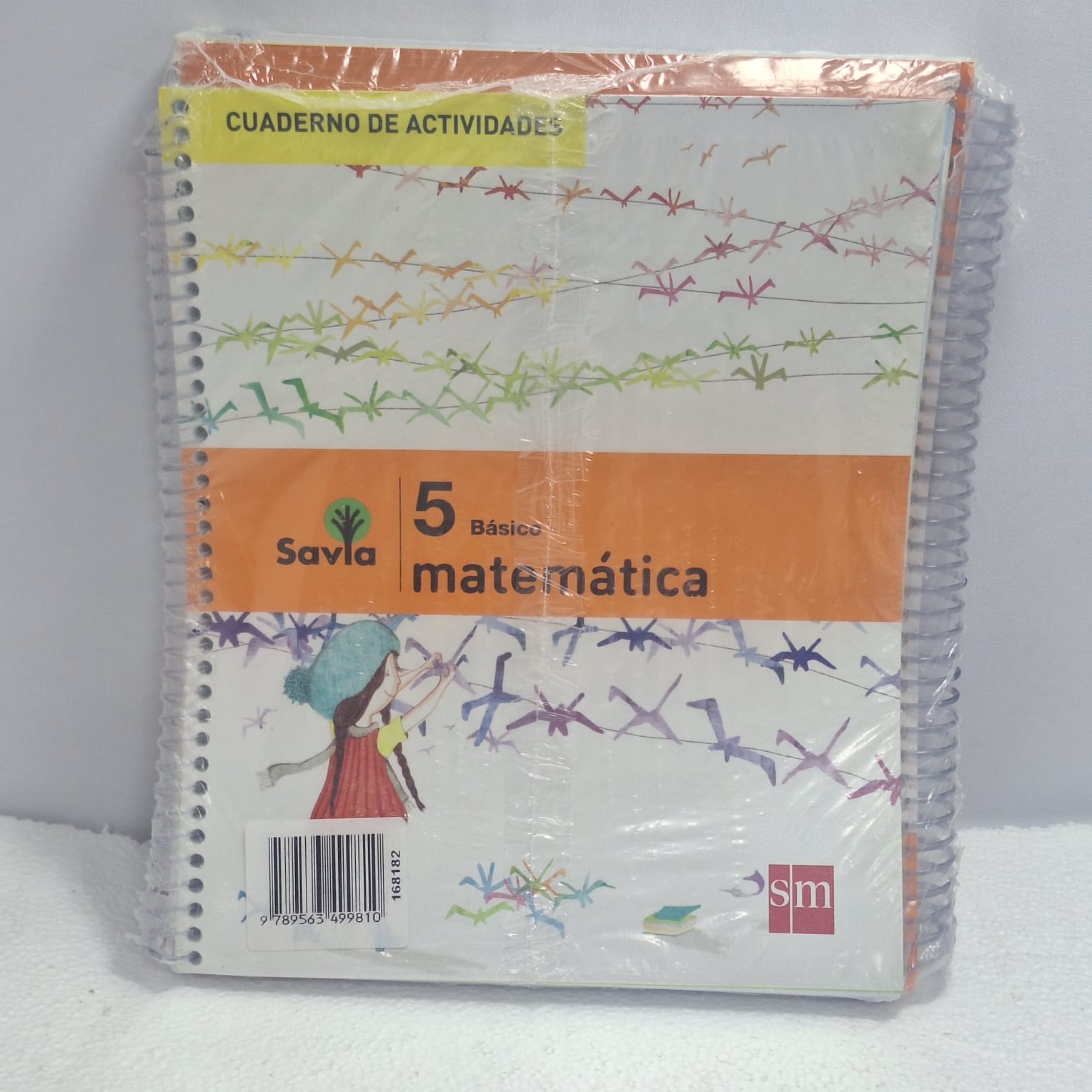 Set Libro+Cuaderno De Actividades Savia Matematica 5 Basico