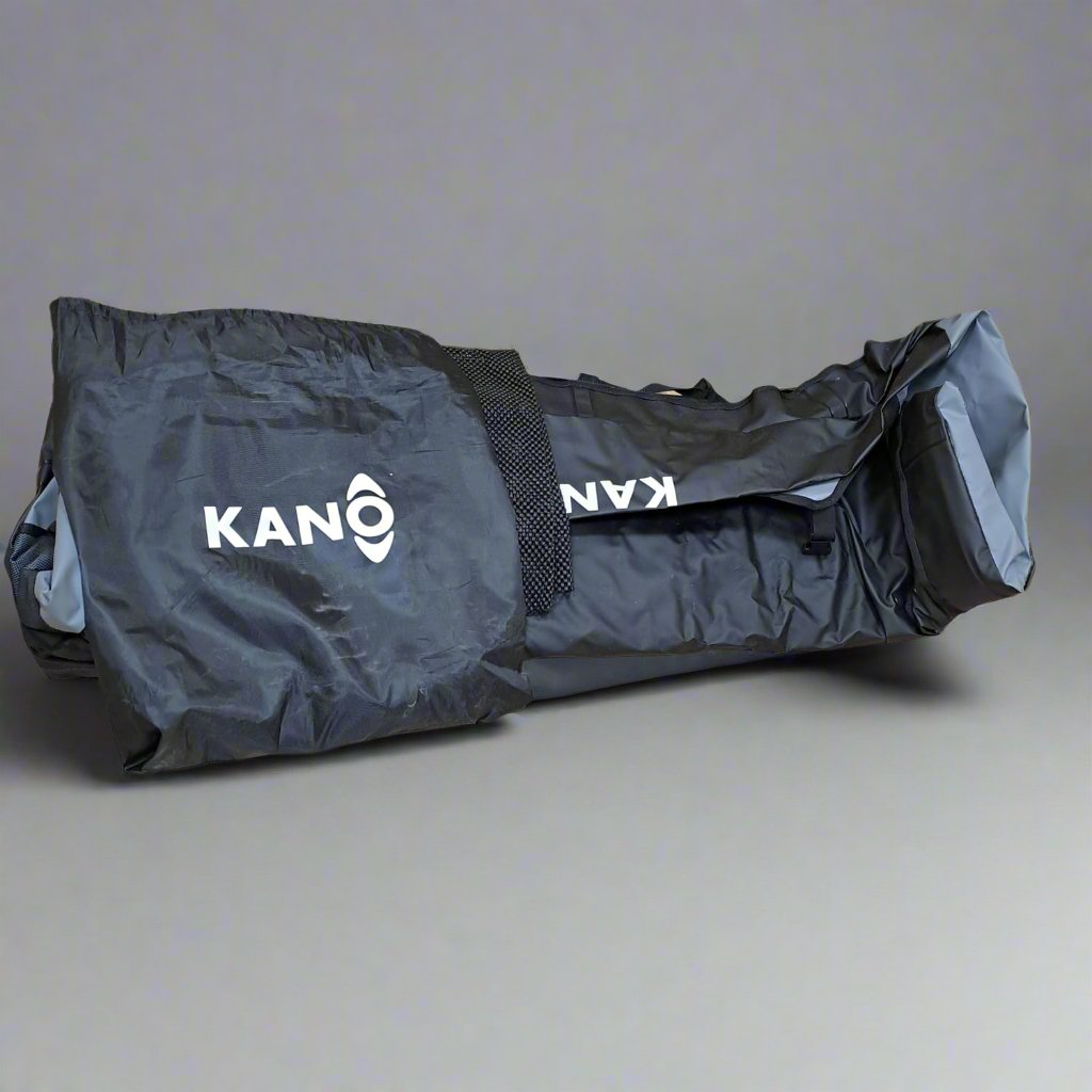 Bolso Seco Resistente Al Agua Kano Impermeable Negro Y Gris