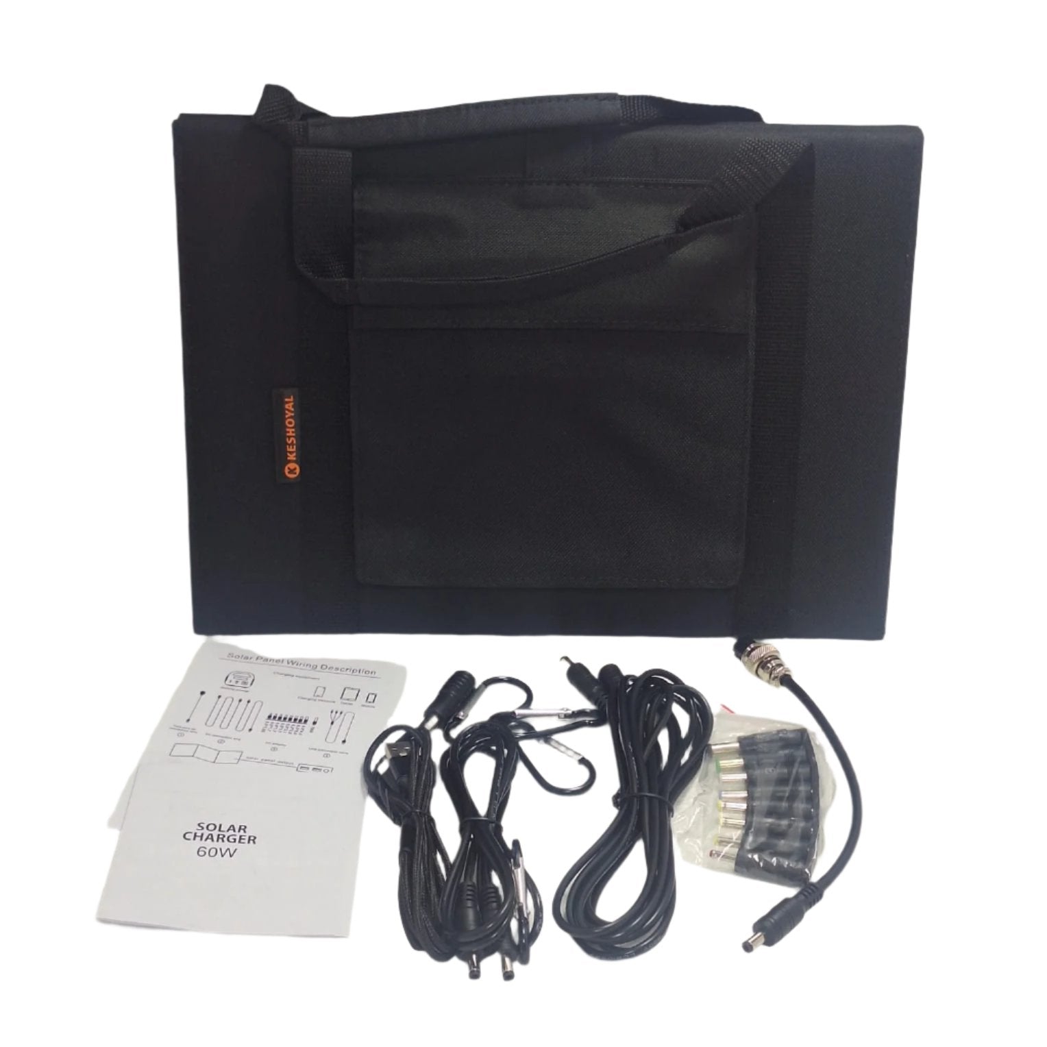 Bolso Generador Plegable Keshoyal Centrales Electricas Negro