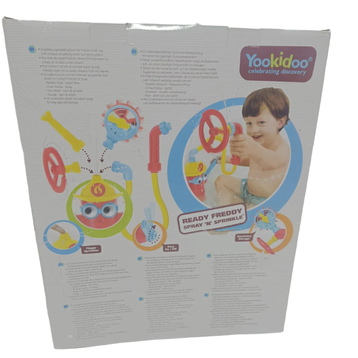 Juego De Accion Yookidoo Ready Freddy Spray N Sprinkle