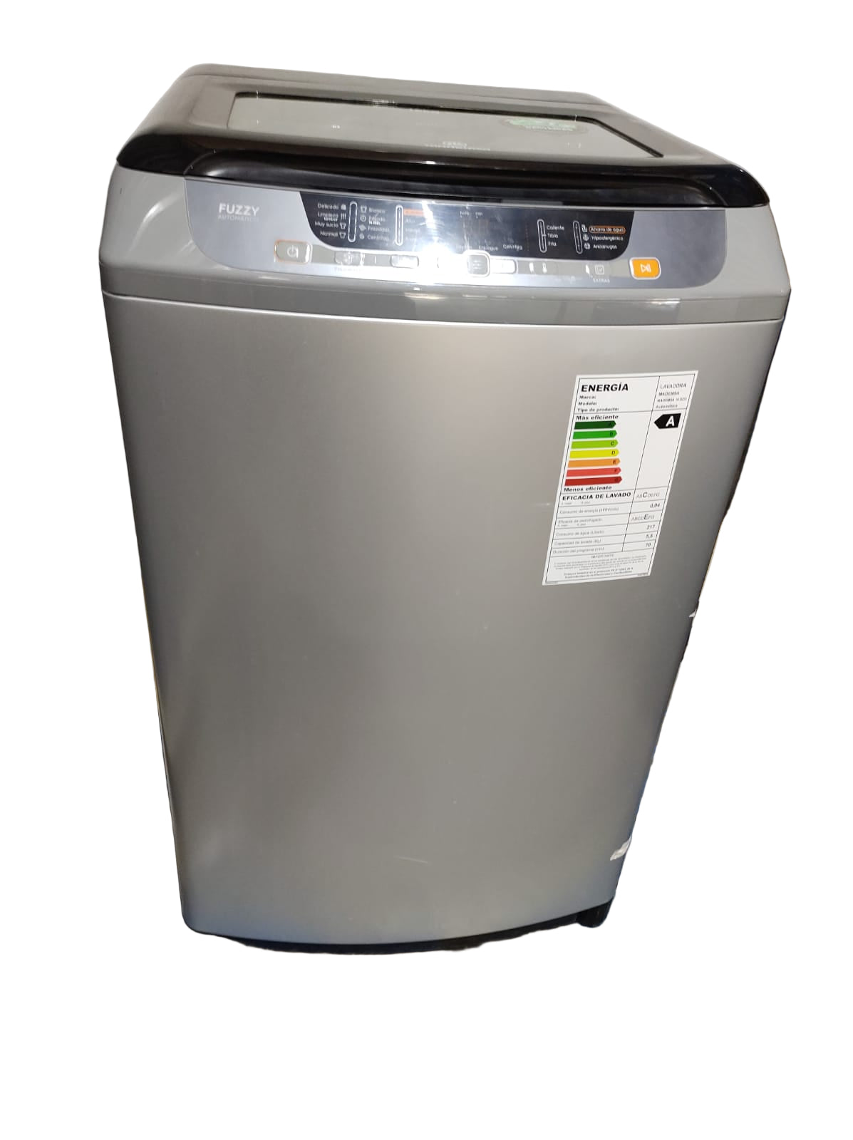 Lavadora Automática Mademsa 16 szg Gris 16 Kg