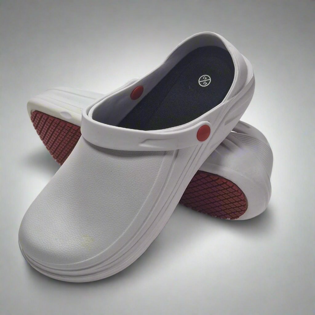 Zapatos De Seguridad De Cocina M-Boya Zieo Chef Blanco 42/43