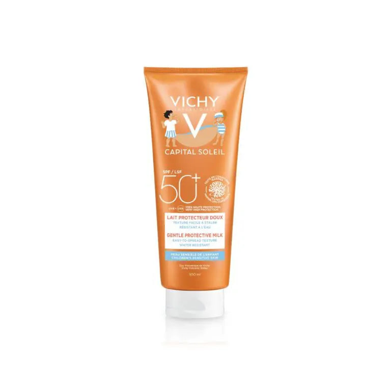 Leche Protectora Vichy Capital Soleil 50 Spf 300 Ml y Protector Solar BB Cream con Color