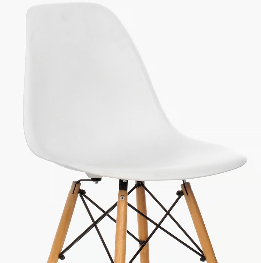 Silla DSW Eames Blanco Form Design PC-016WP.