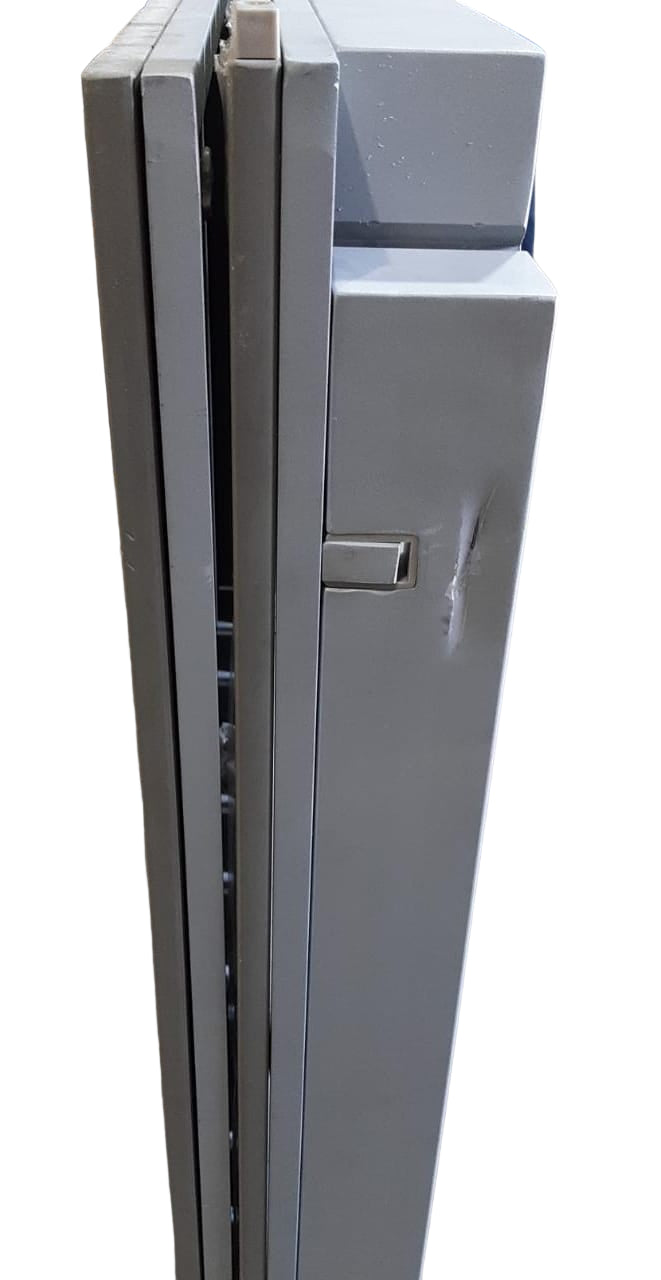 Mesa de terraza attimo flinn gris (no incluye sillas) 163X94X18CM