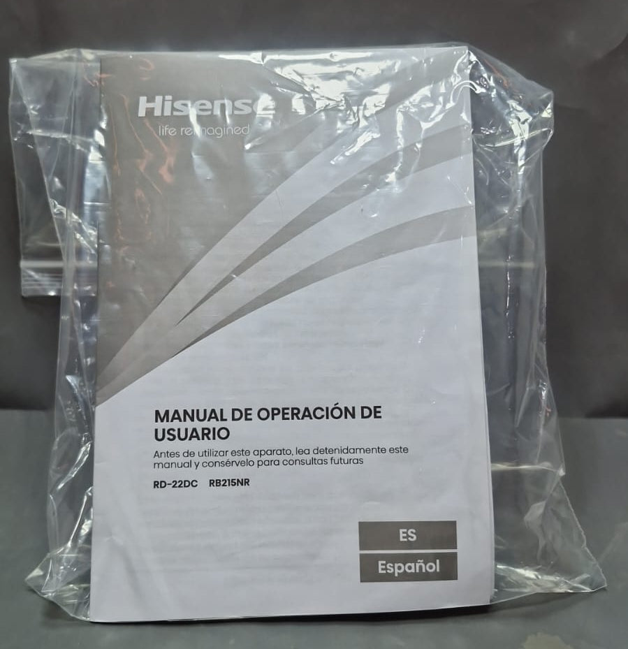 Refrigerador Congelador Hisense RD-22DC Silver 165L