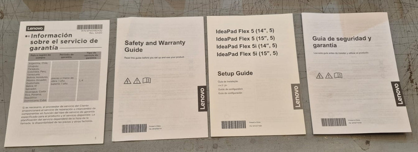 Notebook Lenovo 82hu Amd R7 5700u 1.8ghz Gris 16gb Ram / 512gb Ssd