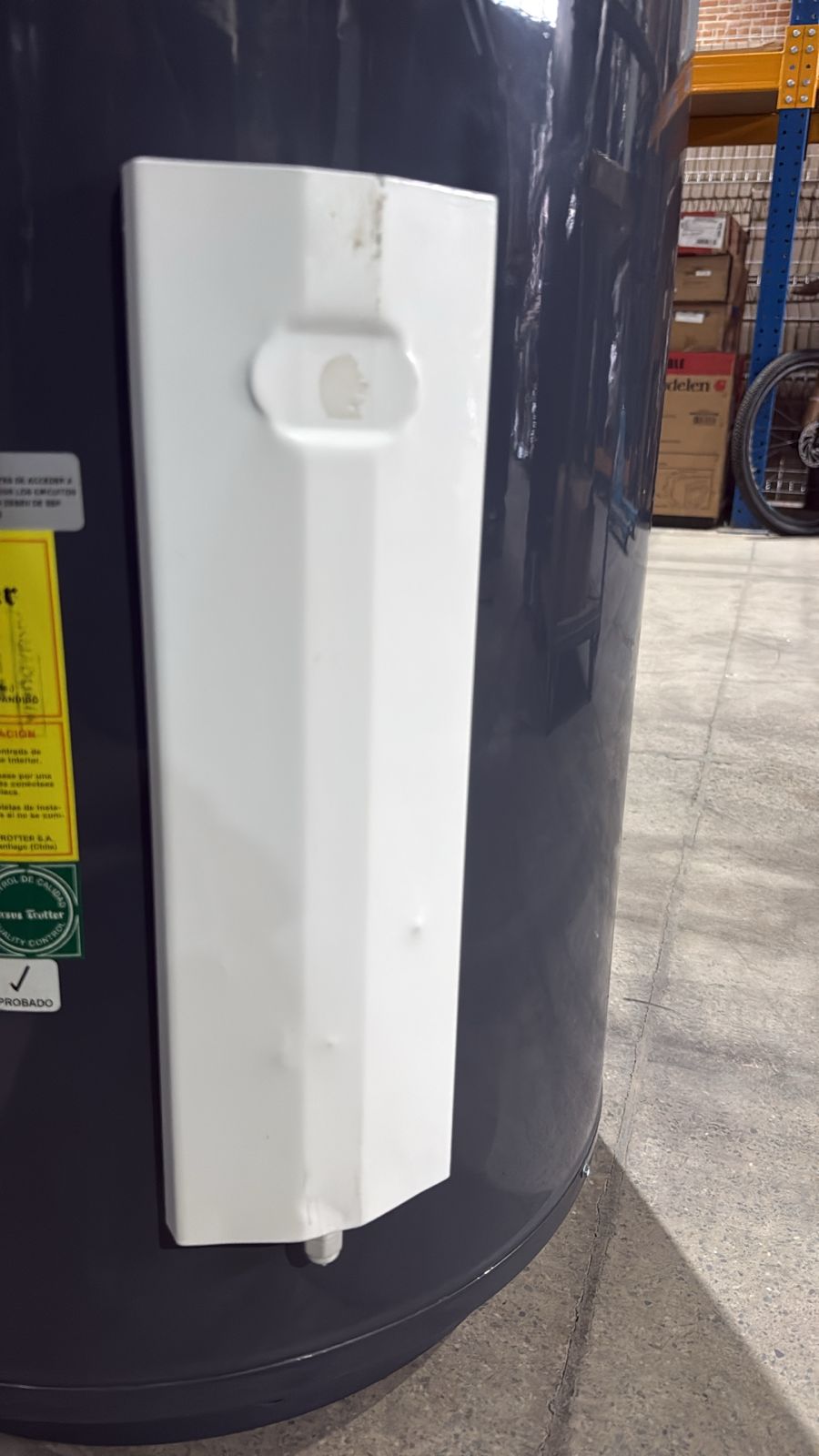 Termoacumulador Eléctrico Ursus Trotter Gris 200 Litros