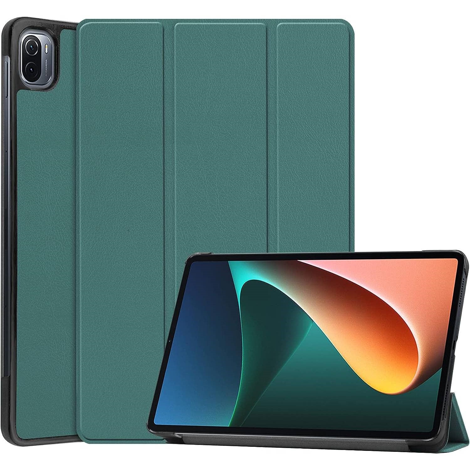 Funda Para Tablet Xiaomi Generico Pad 5 11 + Pencil Verde Oscuro