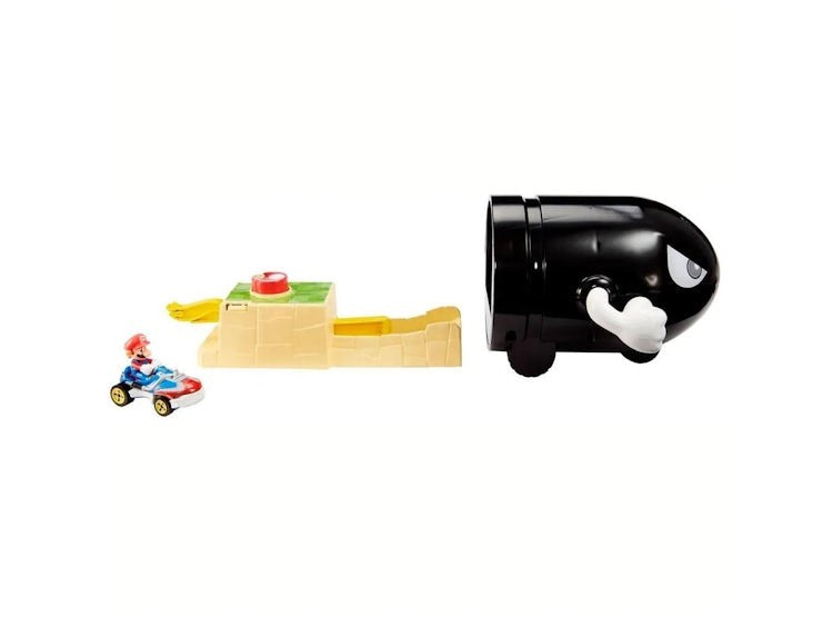 Set De Juego Lanzador Mattel Mario Kart  /Hot Wheels  [Openbox]