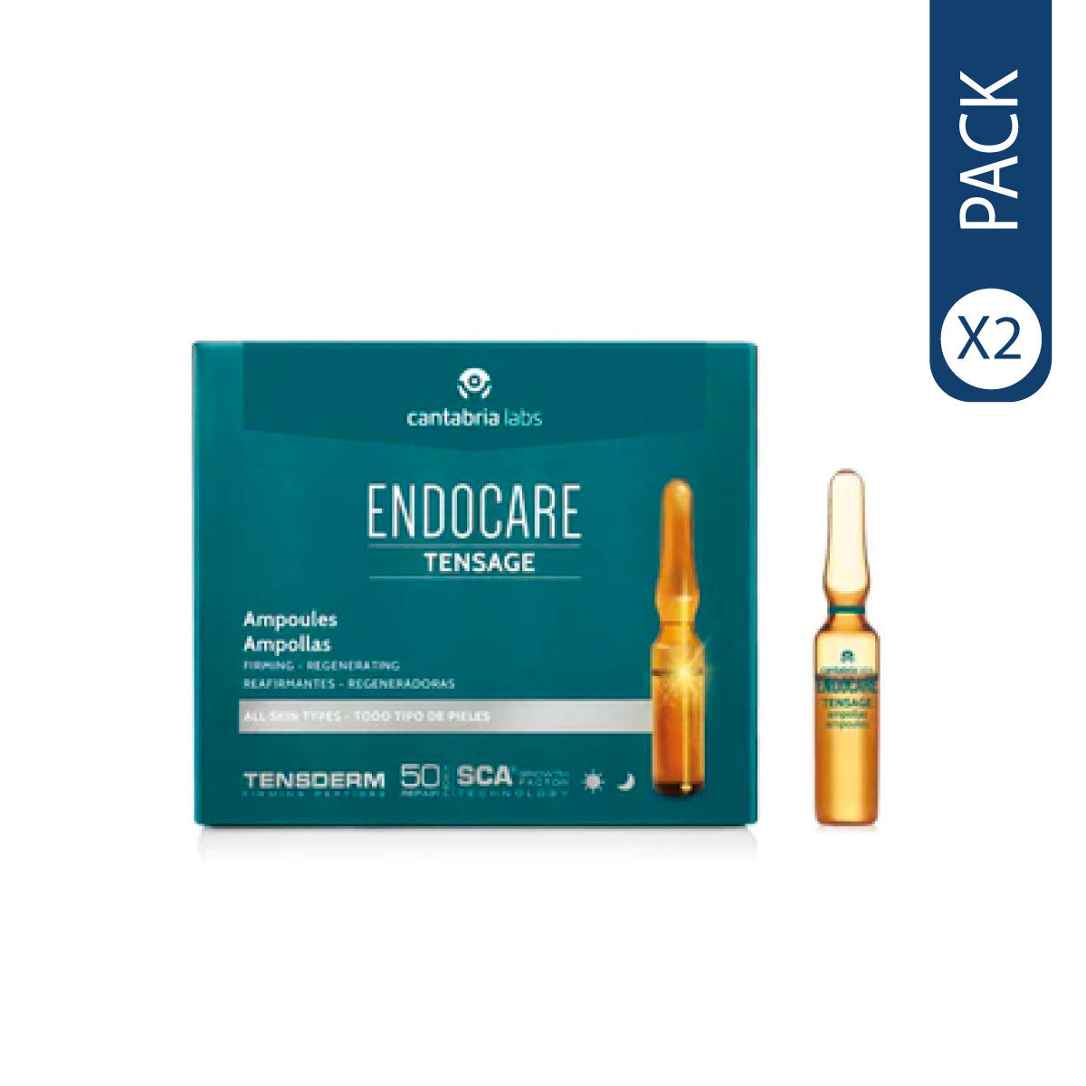 Pack Endocare Tensage Ampollas 10 x 2ml [Openbox]