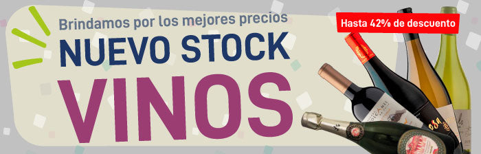 Vinos. Nuevo stock