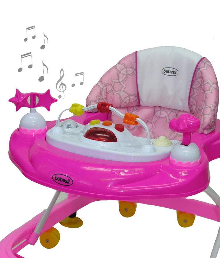 Andador Musical Airbus Rosa Bebesit 1201RO