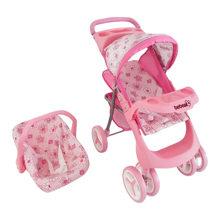 Juguete Coche Travel Muñeca Flor BB6000T20FL