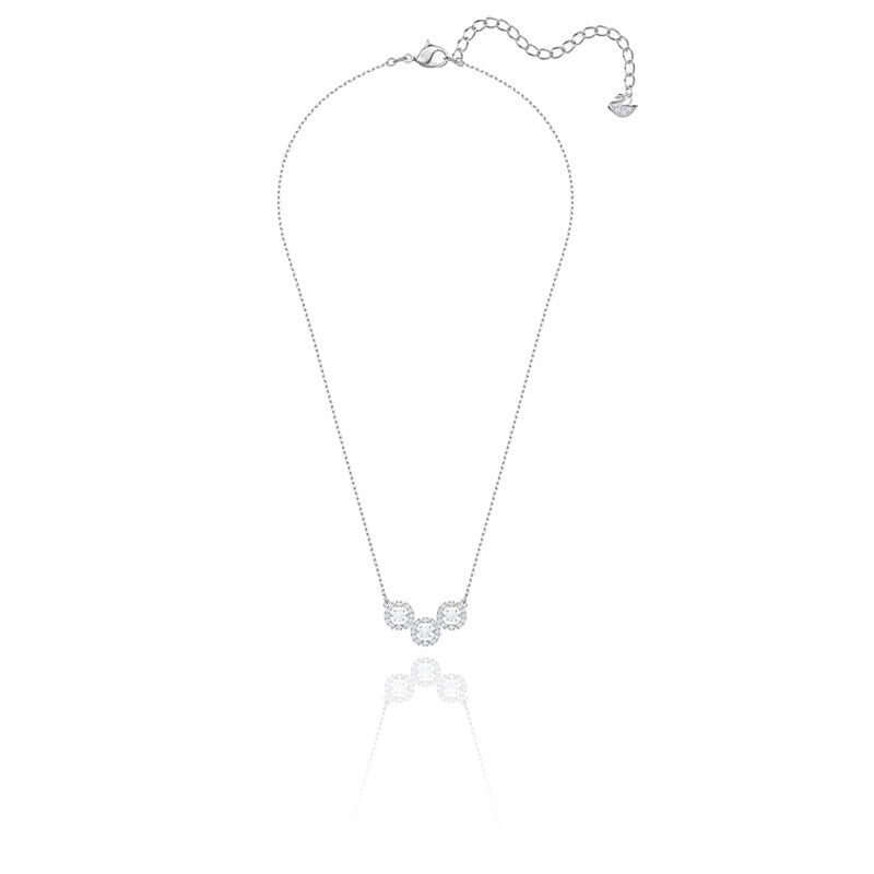 Colgante necklace trilogía swarovski 5465275 czwh/rhs 1 femenino