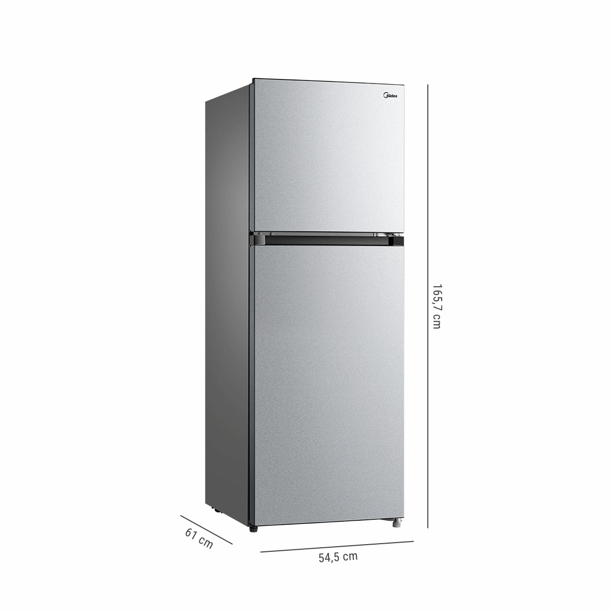 Refrigerador Top Mount Midea MDRT385MTE50 No Frost 266 lts