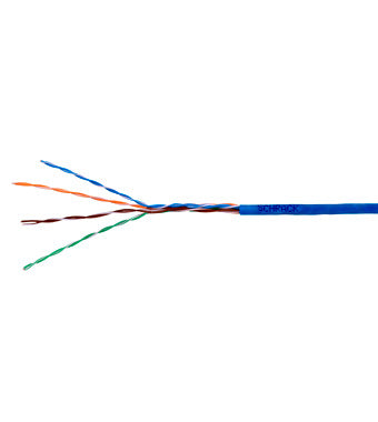 Cable Utp Cat5E Schrack Hseku424P1 Pvc 4X2Xawg24/1 Blue 305M