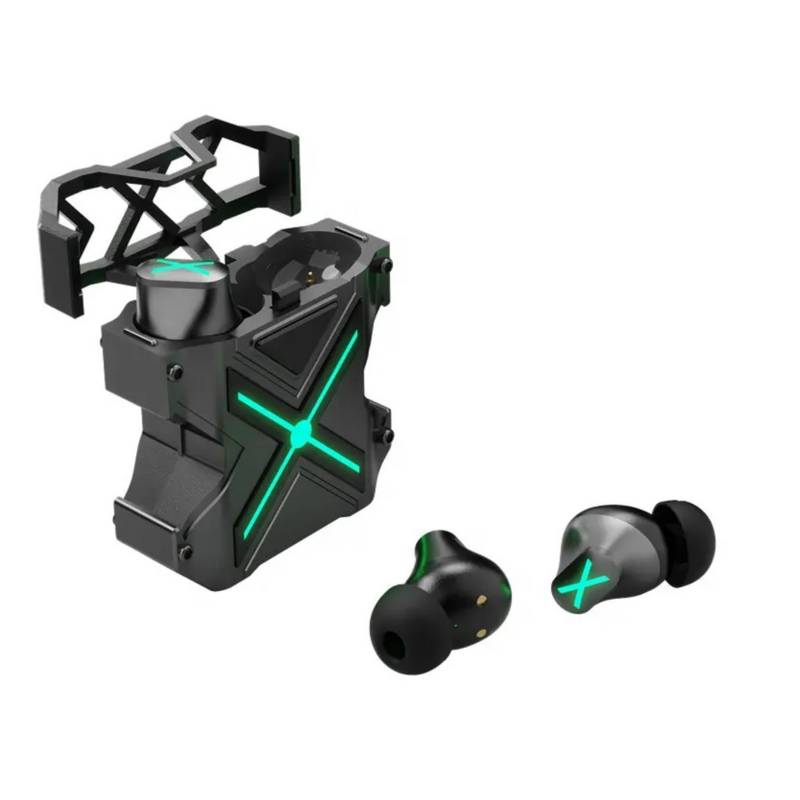 Audifonos Deportivos Con Bluetooth K89 Negro/ Verde