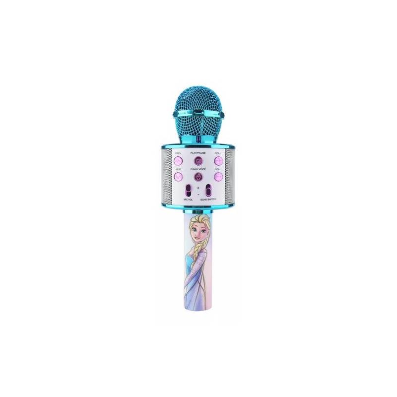 Micrófono Karaoke Bluetooth Portátil Disney Frozen [Open box] [Ml2]