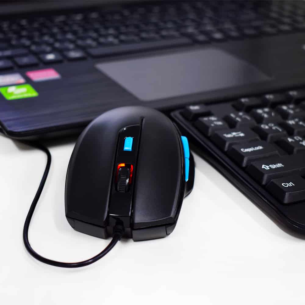 Gaming Mouse Hp M150 Ergonómico Negro