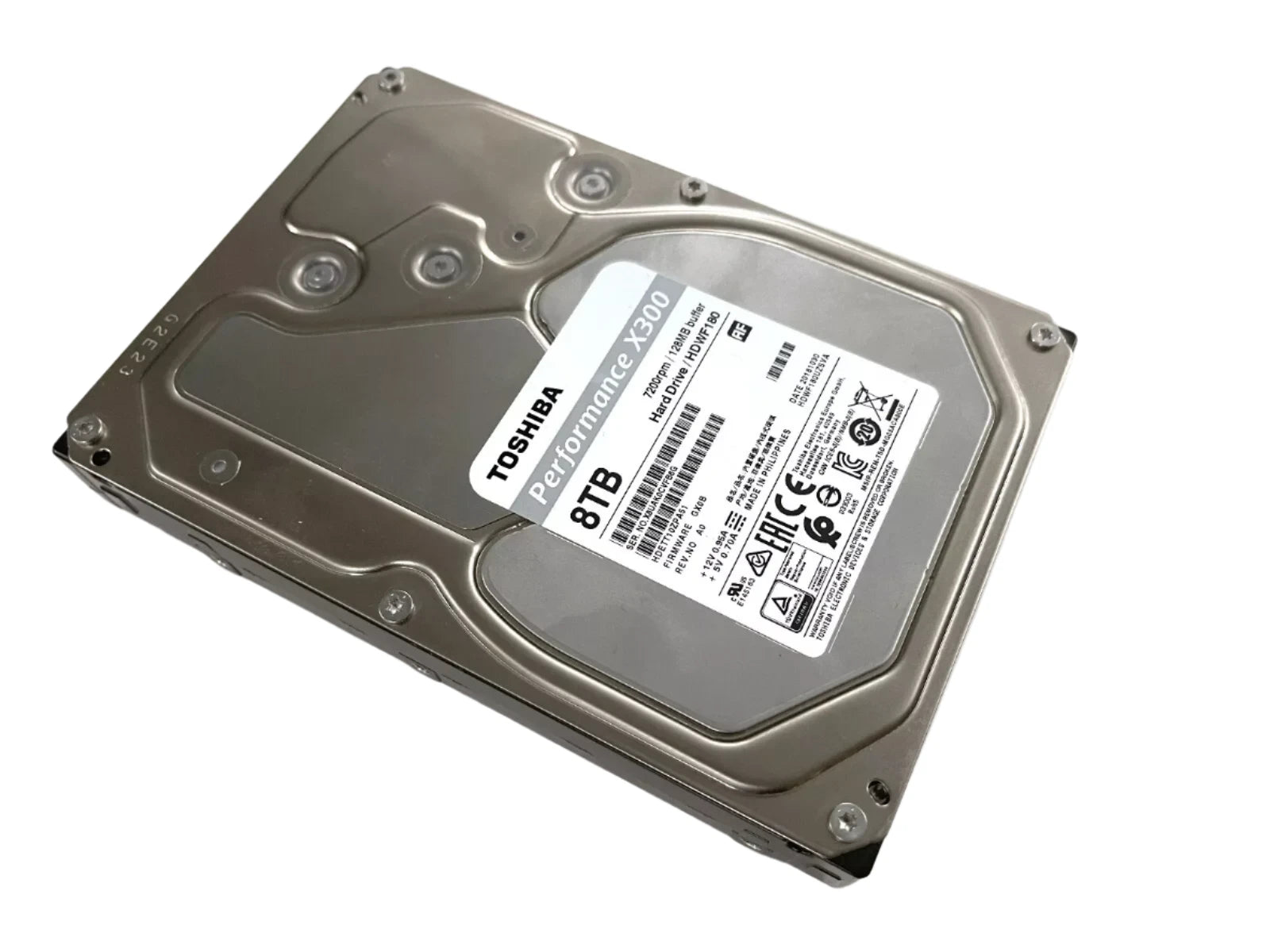 Disco Duro Interno Toshiba Performance X300 Hdwf180 8 Tb