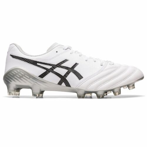 Zapatos de fútbol blanco-negro asics ds light x-fly 5 1101a047
