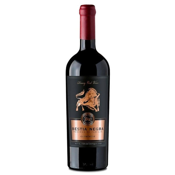 Vino bestia negra carmenere 750ml 2017