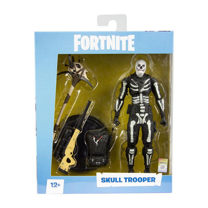 Pack figuras fornite skull trooper figura + raptor